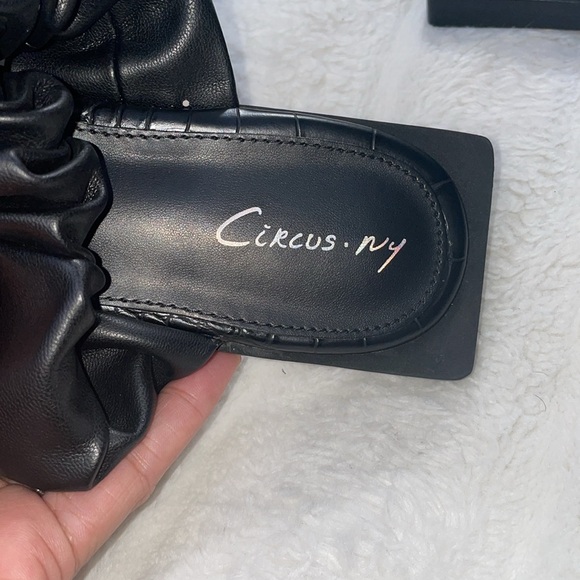 NEW  without Box Circus by Sam Edelman Women's Iggy Ruched Slide Sandals - Picture 5 of 5